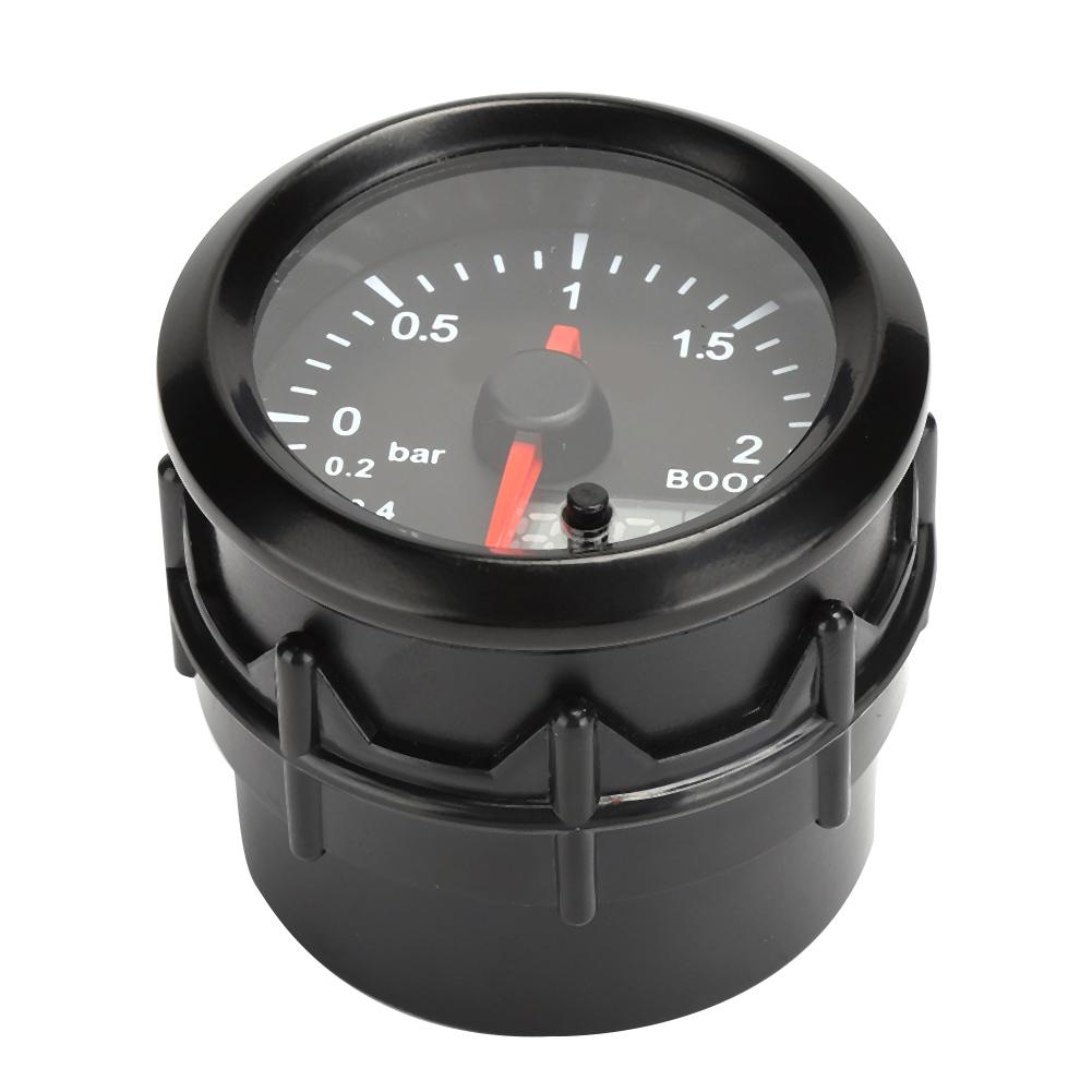 2in Car Turbo Pressure Boost Gauge Meter 2Bar 12V Colorful Display Universal Modified Parts