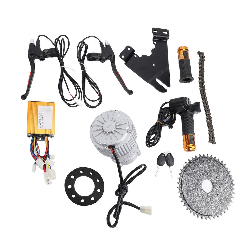 MY1018 24V 450W Electric Scooter Motor Controller DIY Scooter Drive Speed Control Conversion Kit for Electric Cycles