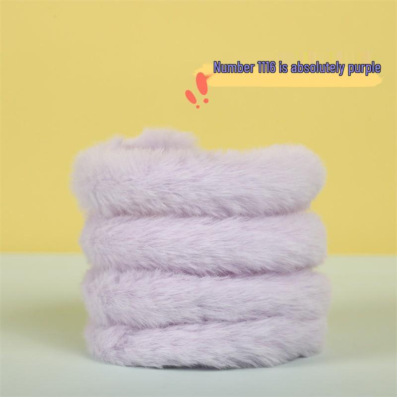 

Супер толстые синельные палочки из кроличьего меха, 20 мм x 1 м, палочки для скручивания из искусственного меха для поделок своими руками