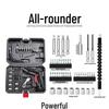 Electric Screwdriver Multifunctional Tool Set with Lithium Battery Rechargeable Drill and Household Toolbox.