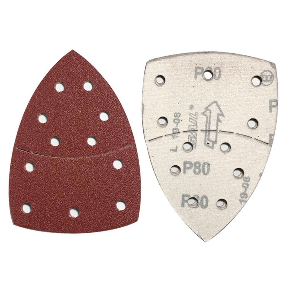 Delta Sander Hook Loop Sandpaper Disc Abrasive Tools For Wood Metal Polish Grit