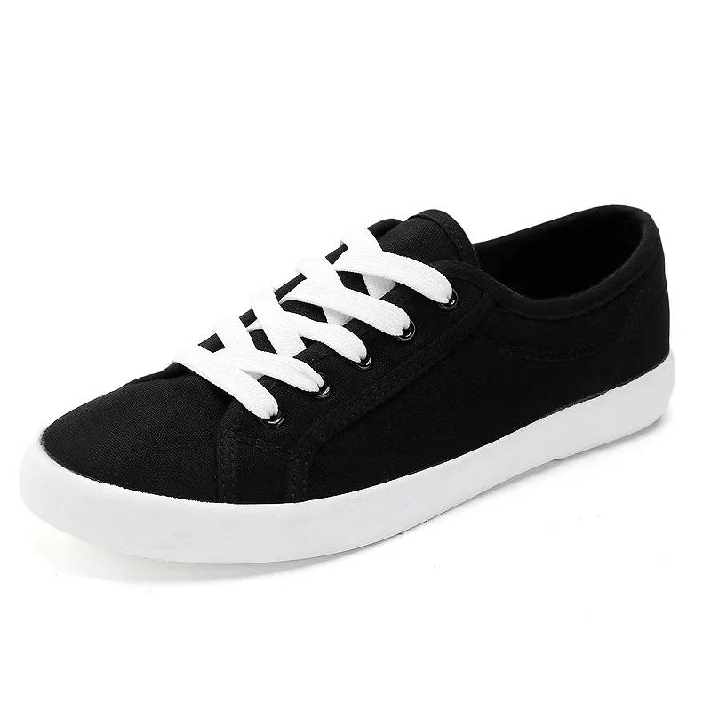 Fashion Flats Women's Shoes Simple Student Breathable Canvas Shoes Comfortable Couple Vulcanized Shoes Womens Sneakers Woman zapatos