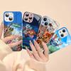 Z-ZootopiaS 2 1 Movie Tempered Glass For Iphone 14 13 12 11 Pro Mini XS MAX 14Plus X XS XR Cover
