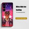 Custodia per Telefono Popolare Album Juice WRLD Per Samsung Galaxy S25 S24 S23 S22 S21 S20 Plus Ultra Note20 Morbida Nera