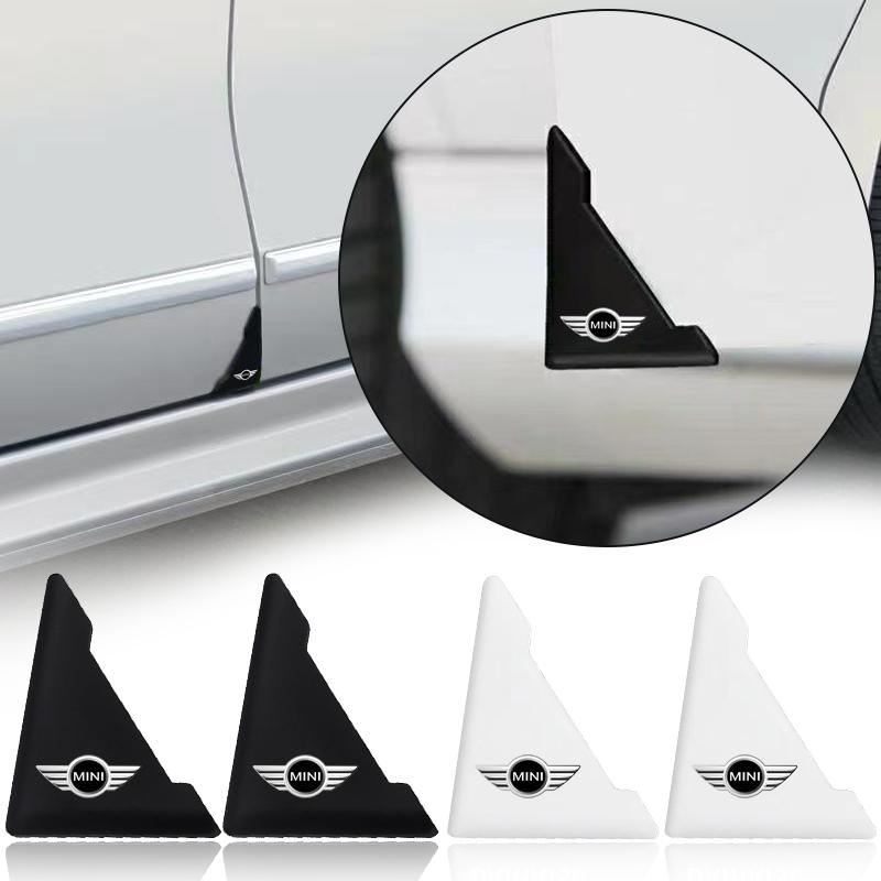 2Pcs Car Door Guard Edge Corner Protector Sticker Car Styling For MINI JCW CLUBMAN COUNTRYMAN CLUBVAN VAN Vision Urbanaut COUPE