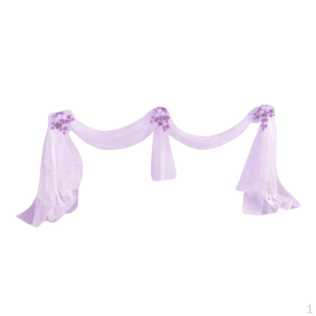 Fabric Bowknot Tulle Party Wedding Table