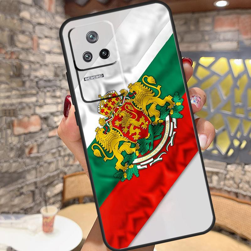 Bulgaria Passport Flag Map Case For Xiaomi 14 Ultra 15 13 11T 12T 13T 14T Pro POCO X3 X5 X6 X7 Pro M6 F5 F6 Pro Cover