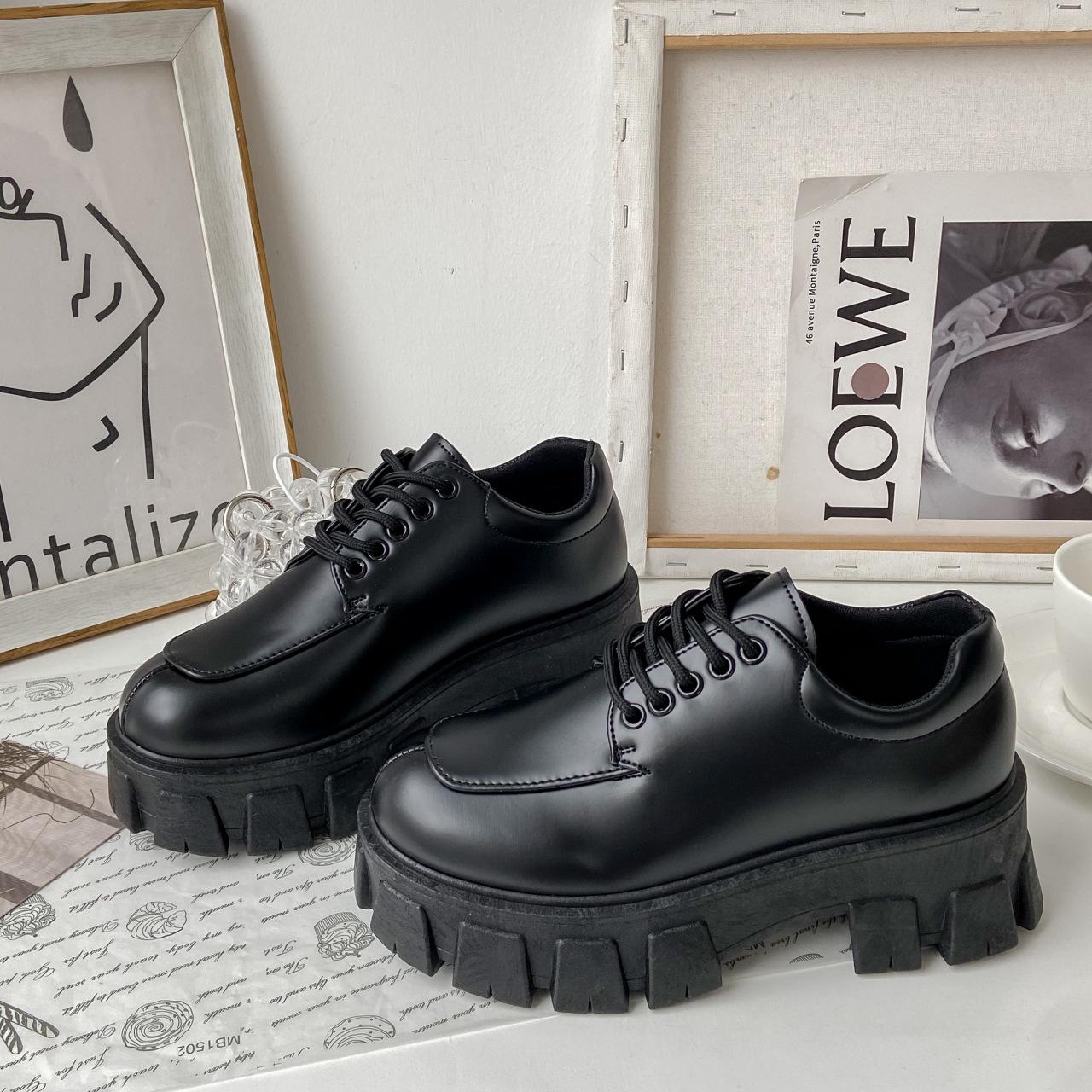 Туфли на платформе женские Оксфорды Японская школьная форма Jk Студенческая обувь Девушки — фото 9