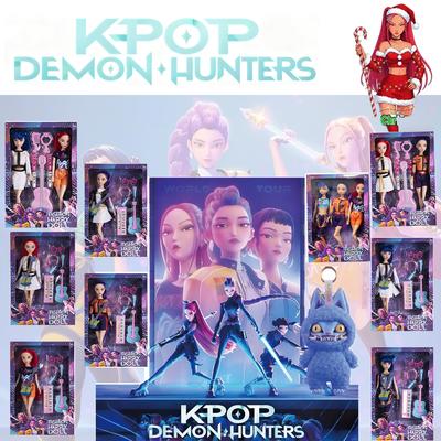 Vysoce Restaurovaná Postava K-Pop Lovci Démonů 30CM Anime Panenka Vinylová Hračka Rumi Mira Zoey Narozeninové Překvapení Dárek Pro Dívky