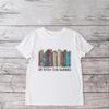 ZX TEE Verbotene Bücher Shirt Ich bin bei den Verbotenen T-Shirt Lese-Shirt Bibliotheksbücher Kurzarm Verbotenes Bibliotheks-Shirt Bibliothekar-Shirt