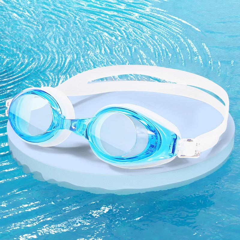 

High-Definition Swimming Goggles For Adult Swimming Equipment Adult Waterproof Antifog Glasses Flat Transparent Diving Goggles
