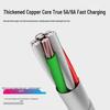 USB Type-C Fast Charging Cable for Huawei, Honor, and Xiaomi - 5A/6A Compatible