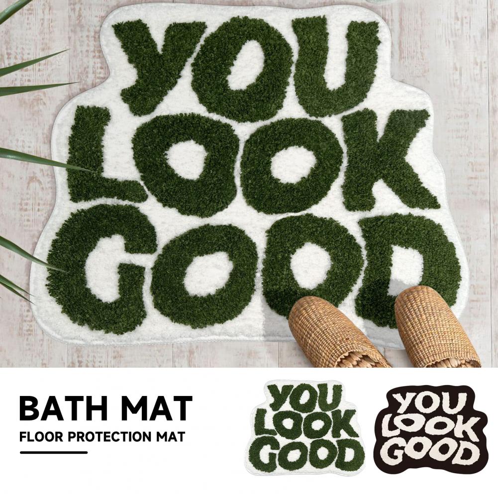 

Non-slip Laundry Room Rug Super Soft Quick Dry Water Absorption Bath Mat Anti-slip Ultra-thick Rug for Bathroom Laundry Room 1000mmx1000mm