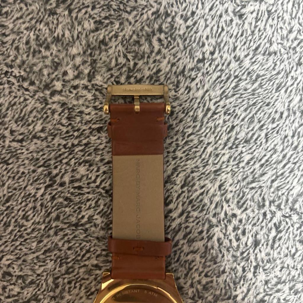 Used Marc by Marc Jacobs watch brown leather