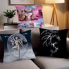 Spanish Singer L-Lolas Indigo Pillow Case Office Cushions Suitable For Sofa Car Bedroom Decorative Cushion Cover