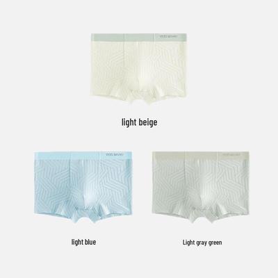 VICKI BROWN Men's 5A Anti-bacterial Breathable Boxer Briefs 3-Pack