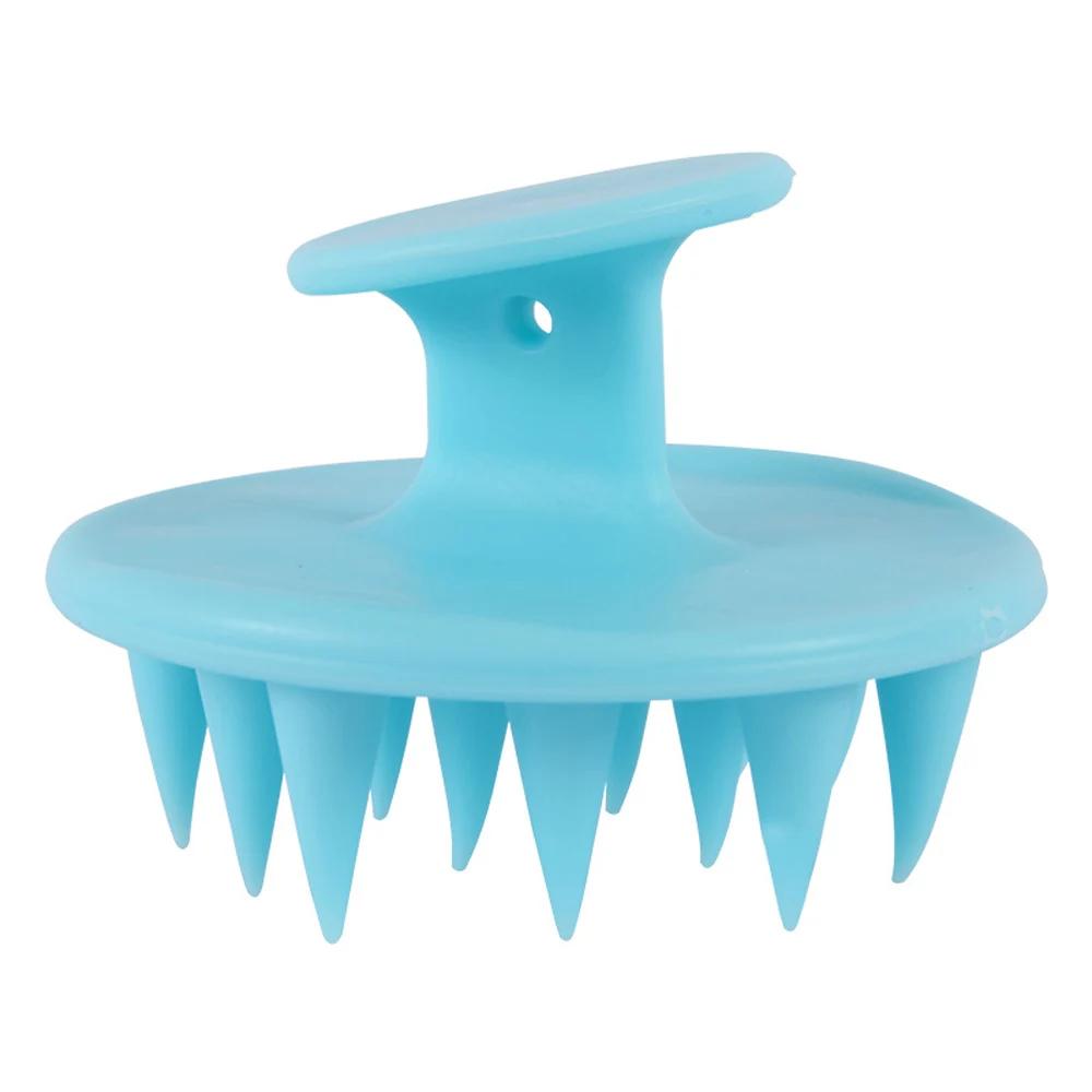 1pcs Silicone Scalp Hair Massage Brush Shampoo Massage Comb Bath Wash Hair Care Root Scalp Massager Shower Brush Salon Hair Tool