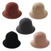 Solid Color Beanie Cap Casual Knitting Fisherman Hat Female Christmas Halloween