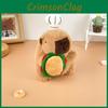 Cartoon Chef Capybara Plush Doll Children Toys Keychains Backpack Decoration