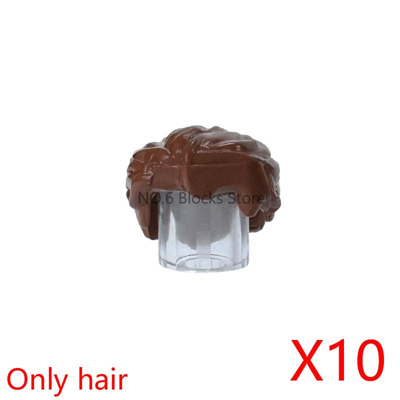 City Building Blocks Body Character Clothing Head Face DIY Parts Hair Expression Accessories Figure Headwear Helmet Bricks Toys