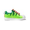 Adidas Originals SUPERSTAR 360 Casual Abrasion Resistant Low top Kids' Skateboarding Shoes Green GX3263