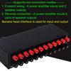 4 Input 2 Output/2 Input 4 Output Passived Power Amplifiers Speaker Switcher Sound Switching Distribution Converters