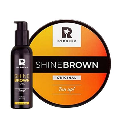 Byrokko Shine Brown + Tanning Oil 150ml
