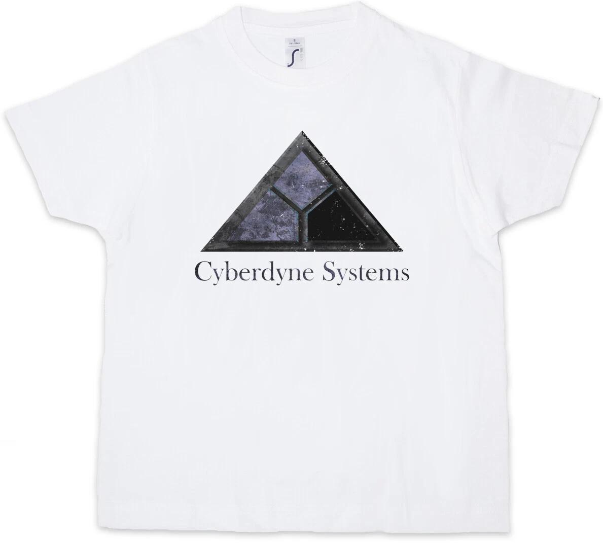 CYBERDYNE SYSTEMS LOGO Kids Boys T-Shirt Skynet Sarah Terminator John Connor- 120
