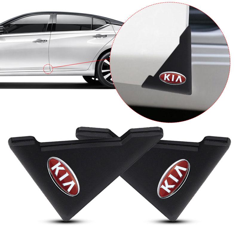 2Pcs Car Door Corner Cover Bumper Crash Anti-Scratch Protection For Kia Rio Sportage R K3 K4 K5 K6 K7 K8 Ceed Sorento Cerato Soul