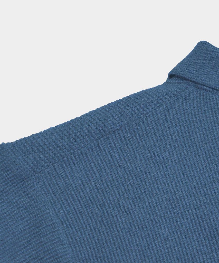 BIRBANTE Comfort Washable Collared Knit - Retro Blue