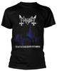 Mayhem De Mysteriis Dom Sathanas Black T-Shirt NEW OFFICIAL