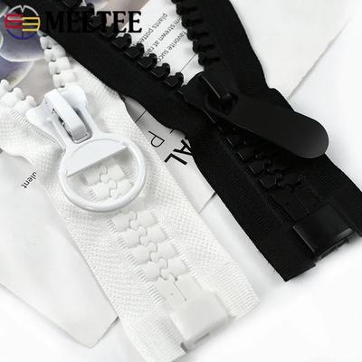 Meetee 20# 60-100cm Hars Rits Extra Grote Open-Eind Ritsen Jas Jas Tent Ritsen Sluiting Reparatiekit Kleding Naaiben Accessoire