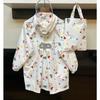 New 2026 Japanese-Style Lightweight Quick-Dry Breathable Children's Raincoat for Boys and Girls, Waterproof Rain Poncho for Kindergarten and