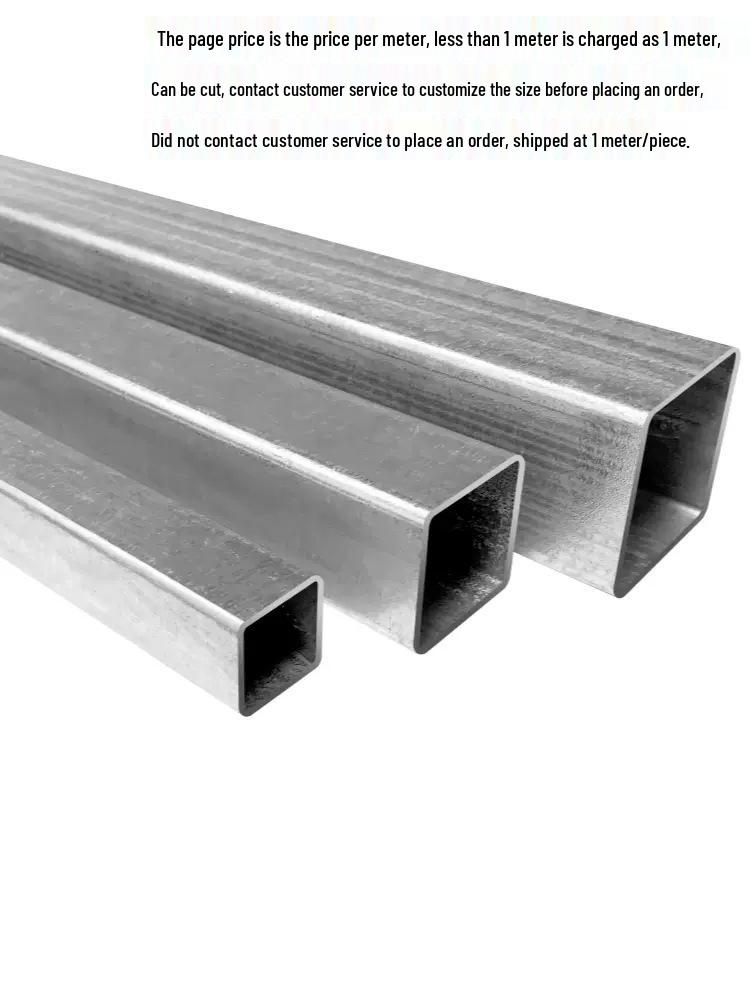 Galvanized Aluminum Alloy Square Tube Connector Fastener Joint, 20/25/30mm