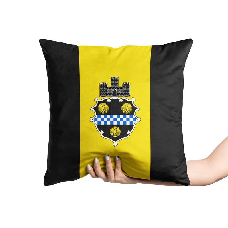 Aertemisi 18'' X 18'' Pittsburgh Pennsylvania Square Throw Pillow Cushion Covers Cases Pillowcases For Sofa 45Cm X 45Cm