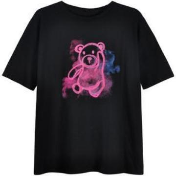 Summer New Student Tops Dark Korean Version Loose Printing Short-sleeved T-shirt Women's Ins Tide