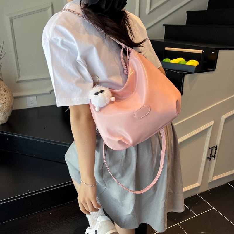 Student Class Large-capacity Bag Women's New Trendy Tote Bag Versatile Shoulder Messenger Bag Commuter Bag