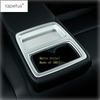 Rear Seat Water Cup Holder Frame Panel Decoration Cover Trim For Honda Accord 2018 -  ABS Matte / Carbon Fiber Accessories