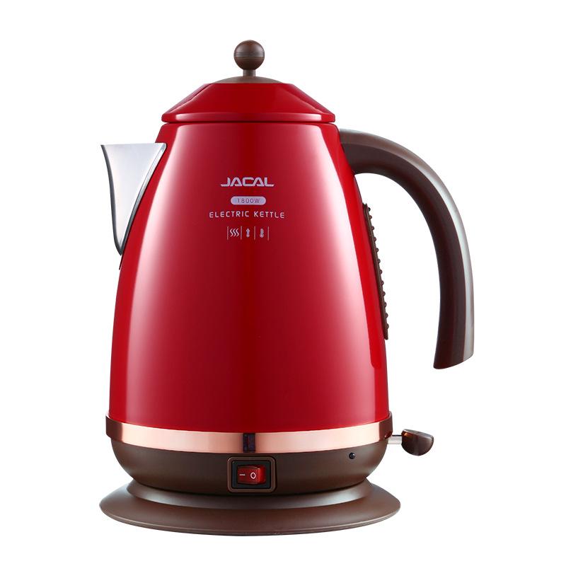 Jigao GL-E11A Retro Electric Kettle, 304 Stainless Steel Household Kettle