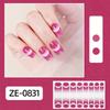 Trendy Nails Polish Wraps Gels Nail Strips French Tip Gels Nail Sticker Gradient Gels Nail Wraps Nail Art Decoration