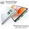 Coque - TRANSPARENT - Samsung Galaxy A12 - Silicone Gel UltraSlim - Film Verre Trempé - Protection Écran