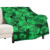 St. Patrick's Day Series digital-printed polyester Bedroom velvet flannel cover blanket Fleece soft sofa cover blankets for beds