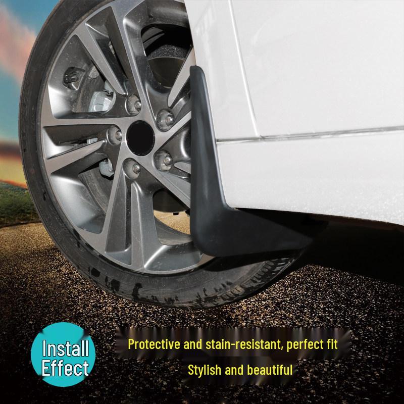 Mud Flaps for Toyota Highlander, RAV4, Rongfang, Yaris L, Zhi Xuan X, Crown, IZOA/C-HR, and Velanda.