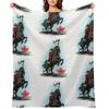 Royal Canadian Mounted Police (R.C.M.P) Throw Blanket Plaid blankets and throws Luxury Designer Designers Blankets