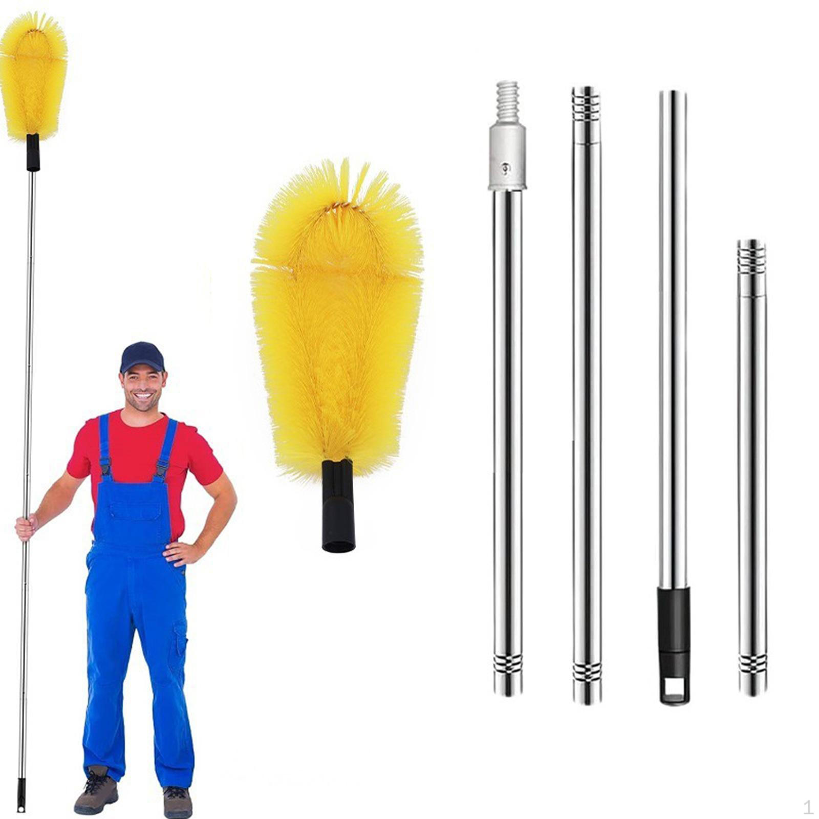 

Прочная щетка из нержавеющей стали для желобов для легкого удаления мусора 1.8m_4 Section Rods