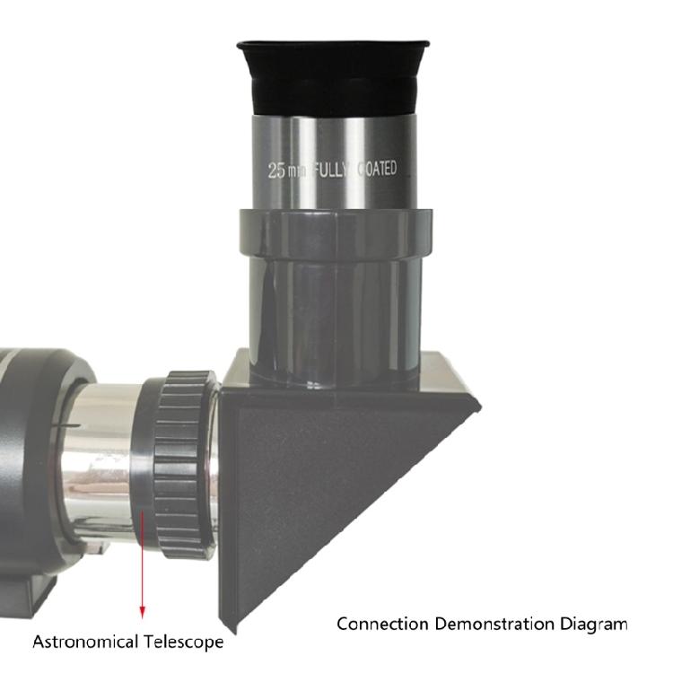 Komfortable Betrachtung 25mm 1,25 Zoll Vollmetall-Teleskopokular Ideal für Astrofotografie Erfassung astronomischer Details