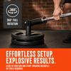 Platform Mount T Bar Row Attachment 360 Degree Rotation Post Insert Landmine  Home Gym