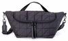 Grande Grace Nylon Leichte Umhängetasche mit Gurt für Erwachsene, Schwarz