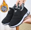 Winter Warm Leather Fur Moccasins Women Sport Sneaker  Female Soft Warm Comfortable Shoes