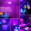 UV Purple Light Bulb 9.5W for Halloween Haunted House, 395nm Fluorescent, Wide Voltage.